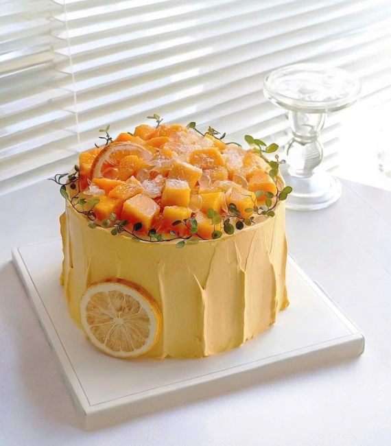  Bánh kem hàn quốc vị cam 