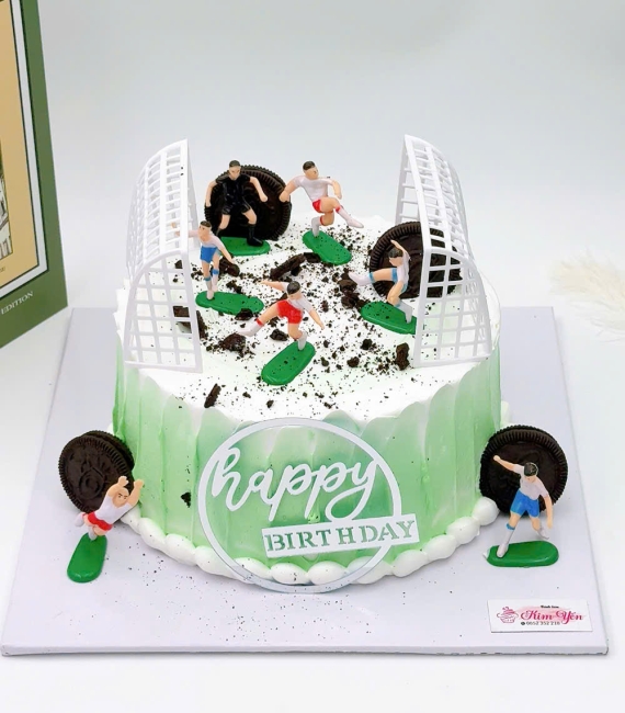 Bánh Kem hoạt hình bóng đá