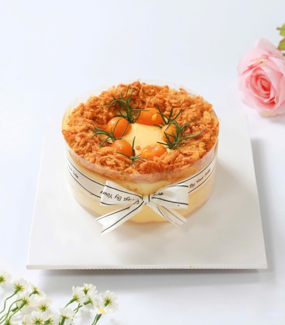 Bánh bông lan trứng muối  ngon ở cao lãnh