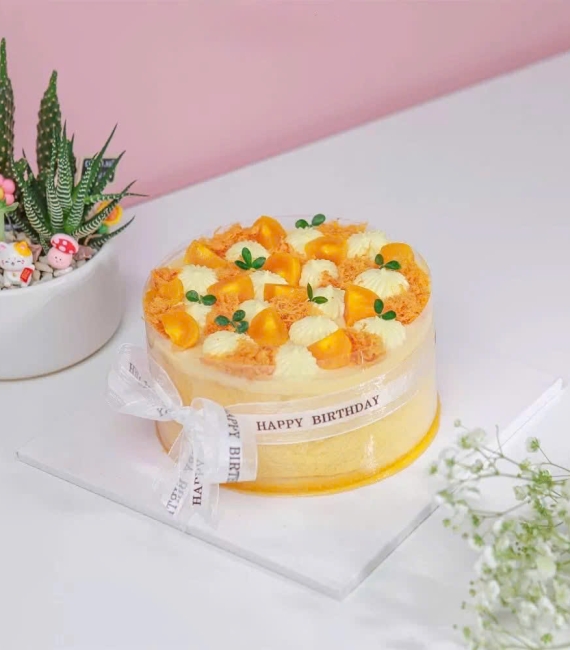 Bánh sinh nhật bông lan trứng muối ở gần đây