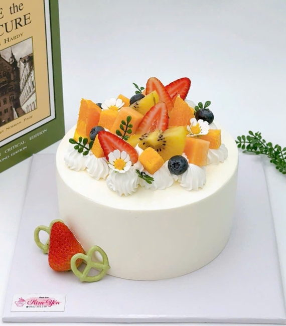 Bánh sinh nhật trái cây phô mai