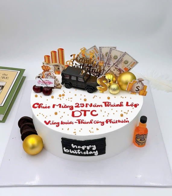 Bánh kem chúc mừng sinh công ty