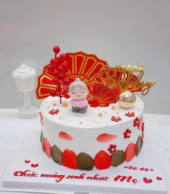 Bánh Kem chúc mừng ngày kỉ niệm của mẹ