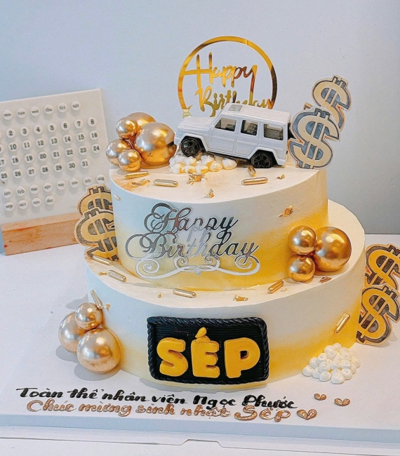 Bánh Kem chúc mừng Sếp Nam