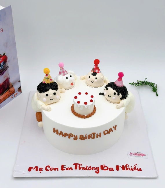 Bánh kem hàn quốc dành cho bố