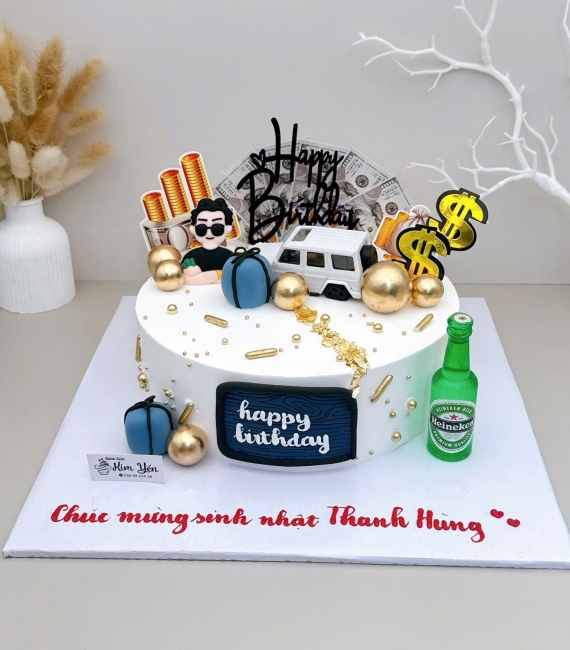 Bánh kem kỉ niệm dành cho chồng yêu