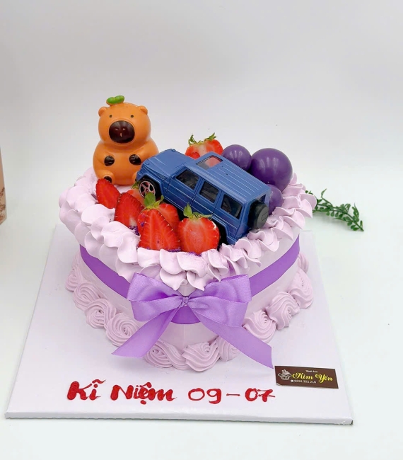  Bánh kem màu tím đang hot 2025