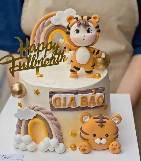 Mẫu bánh thôi nôi cho bé trai ở cao lãnh hot 2025