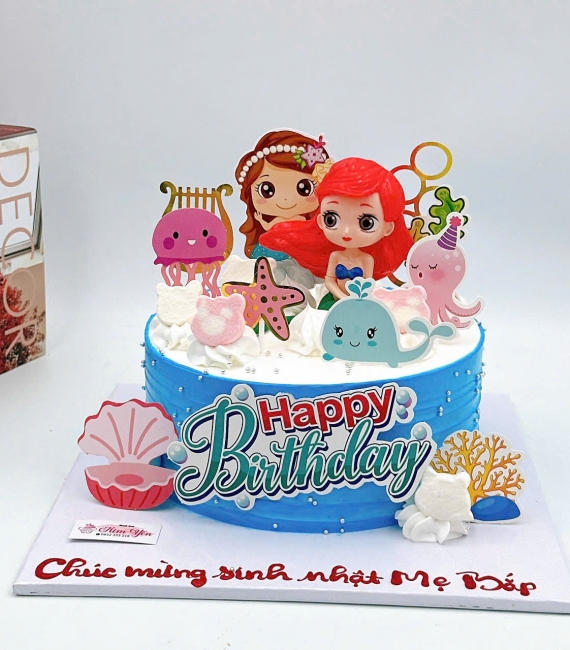 Bánh sinh nhật bé gái yêu công chúa 