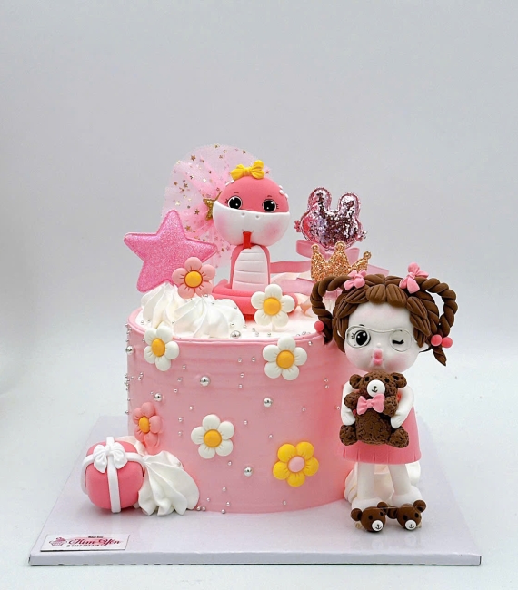 Bánh sinh nhật bé gái tạo hình siêu đặc biệt