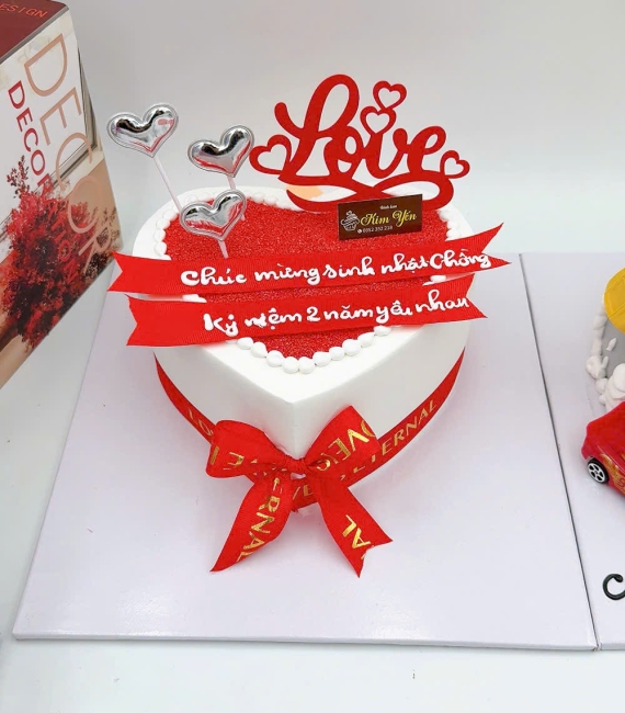  Bánh Kem kỷ niệm 2 năm yêu nhau