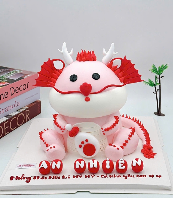 Bánh mừng thôi nôi đầy tháng cho bé  gái  ở cao lãnh