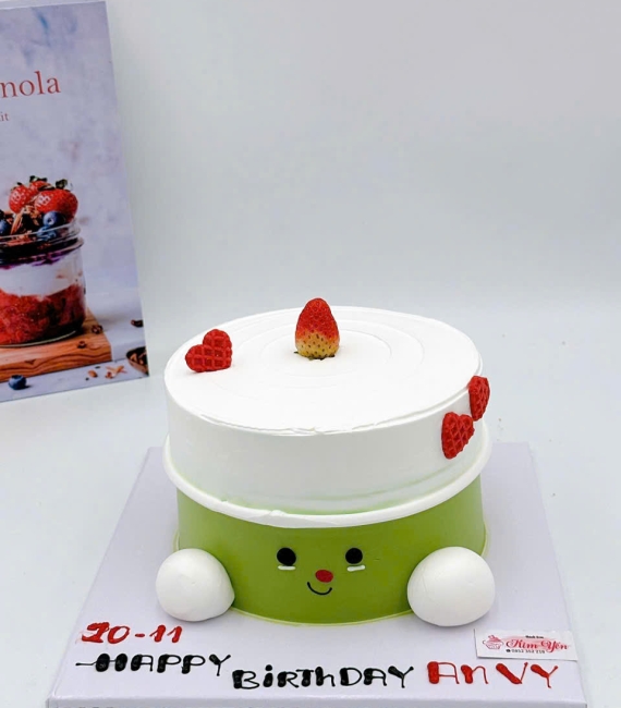 Bánh kem ly trà sữa