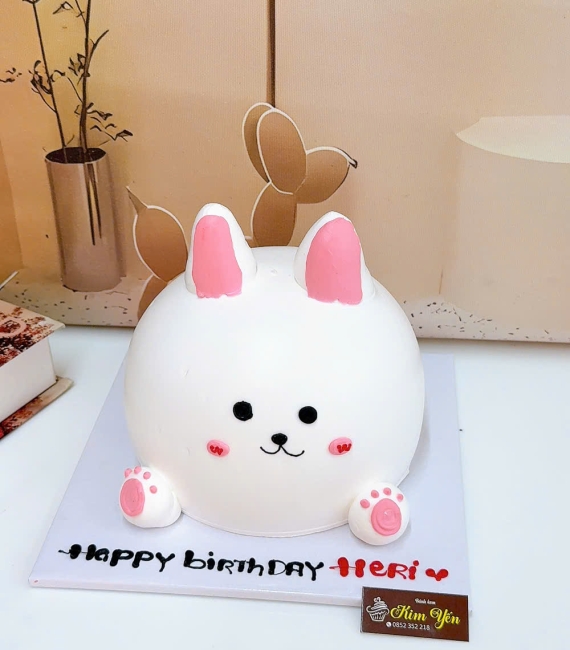 Mẫu bánh tạo hình xinh dành cho bé gái