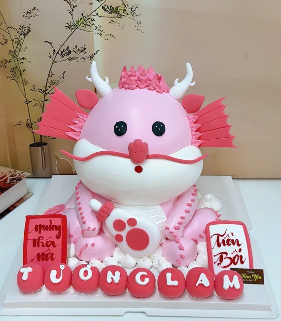 Bánh Kem tuổi rồng cho bé gái 1 tuổi