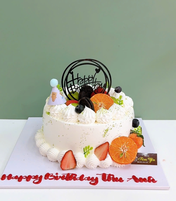 Bánh sinh nhật chúc mừng dành cho nữ