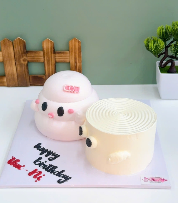 Bánh kem style Hàn Quốc nhây bựa