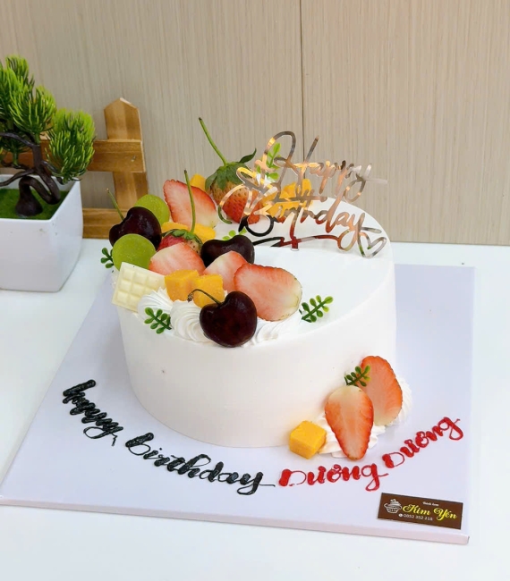 Bánh sinh nhật chúc mừng bạn nam