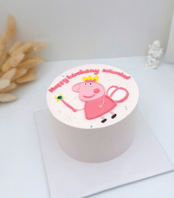 Bánh kem style Hàn Quốc vẻ hình chibi dễ thương 2026