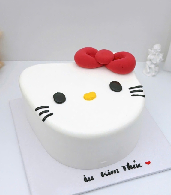 Bánh kem style Hàn Quốc tạo hình hello kitty