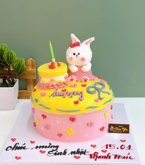 Bánh kem style Hàn Quốc mẫu đẹp 2026 tại Kim Yến