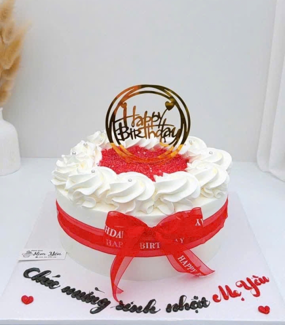 Bánh kem tặng nữ ngày valentine