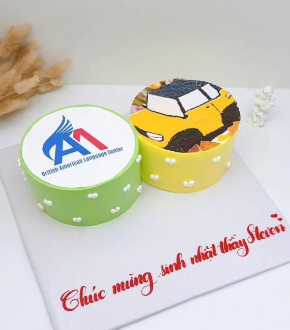 Mẫu bánh tặng nam làm theo yêu cầu