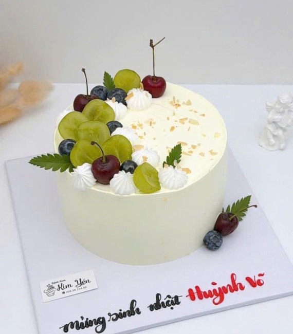 Bánh sinh nhật trái cây dành cho nam hot 2026