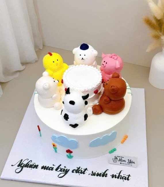 Bánh kem style Hàn Quốc dành cho hội bạn thân hot 2026