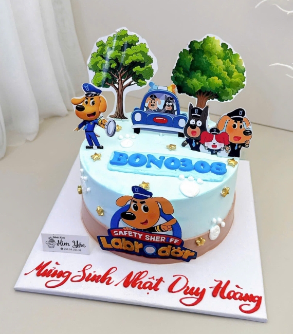 Mẫu bánh kem dành cho bé trai hot 2026