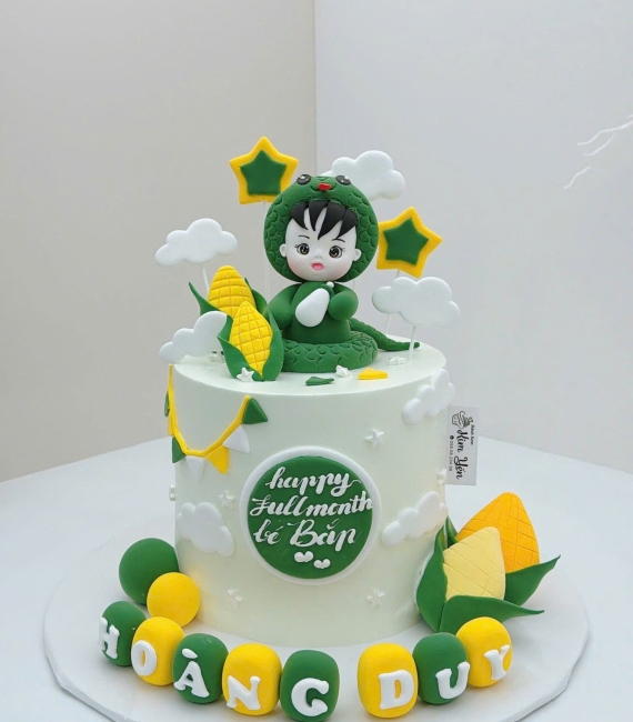 Bánh kem đầy tháng đẹp nhất 2026 tại Cao Lãnh tuổi tỵ