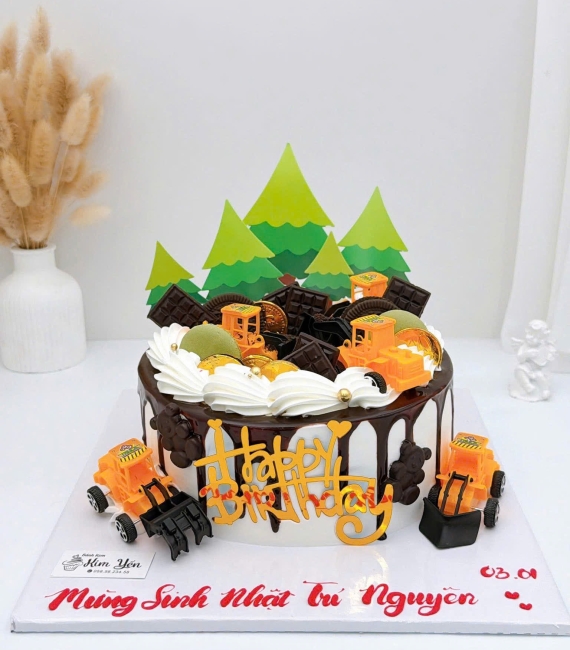 Mẫu bánh kem dành cho bé trai lên 5 tuổi hot 2026