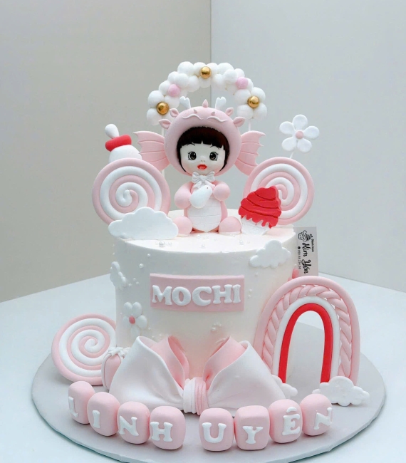 Bánh kem thôi nôi tại Kim Yến tạo hình 3d cao cấp