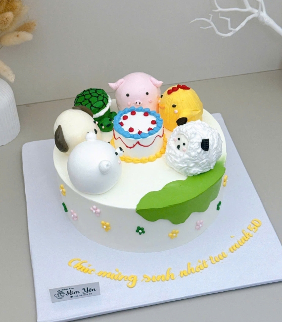 Bánh kem style Hàn Quốc tặng bạn thân