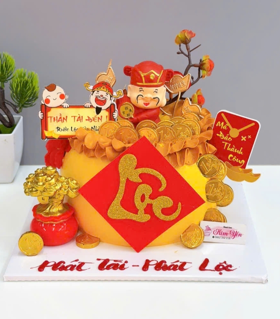 Bánh kem mừng khai trương tiệm nail