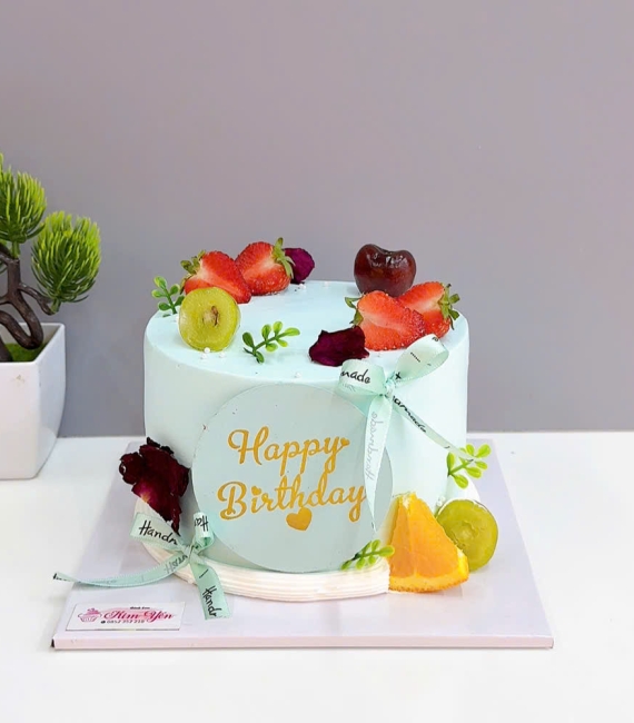 Bánh kem trái cây tặng 8/3 cho nữ mẫu bánh đẹp