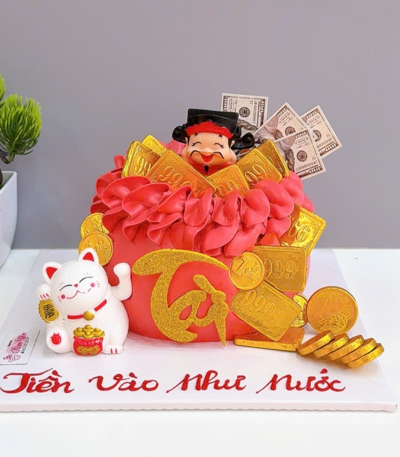 Bánh kem mừng khai trương nhà hàng