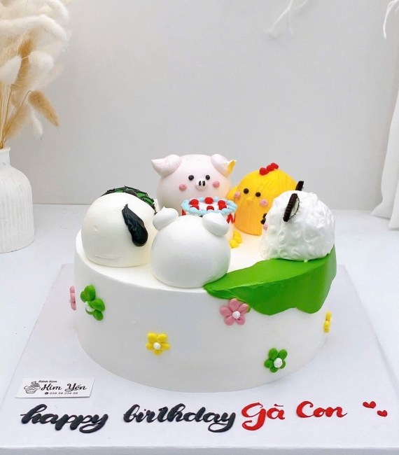 Bánh kem style Hàn Quốc tặng cho con yêu 