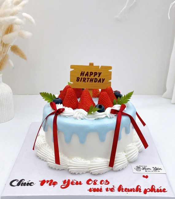 Bánh kem trái cây tặng mẹ ngày lễ đẹp hot 2026