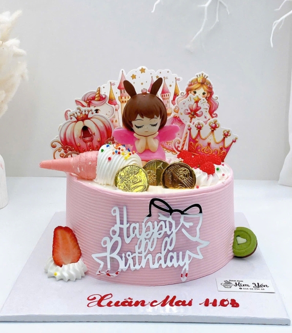 Bánh kem công chúa dành cho bé gái 4 tuổi hot 2026