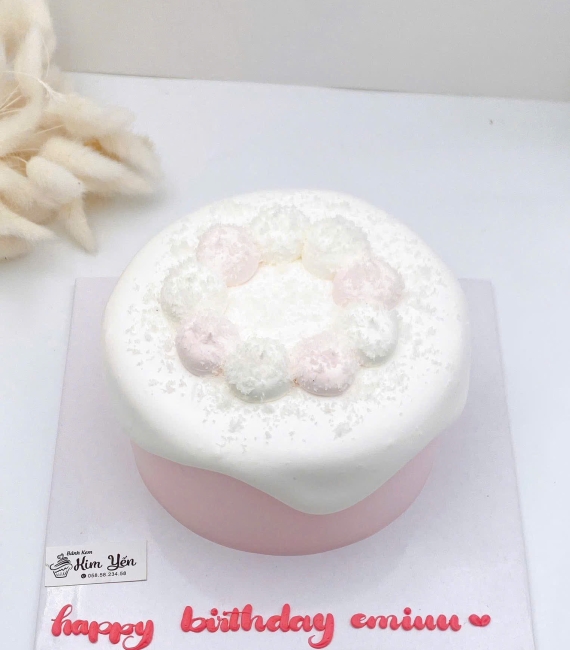 Bánh kem style Hàn Quốc mừng ngày kỷ niệm yêu nhau 