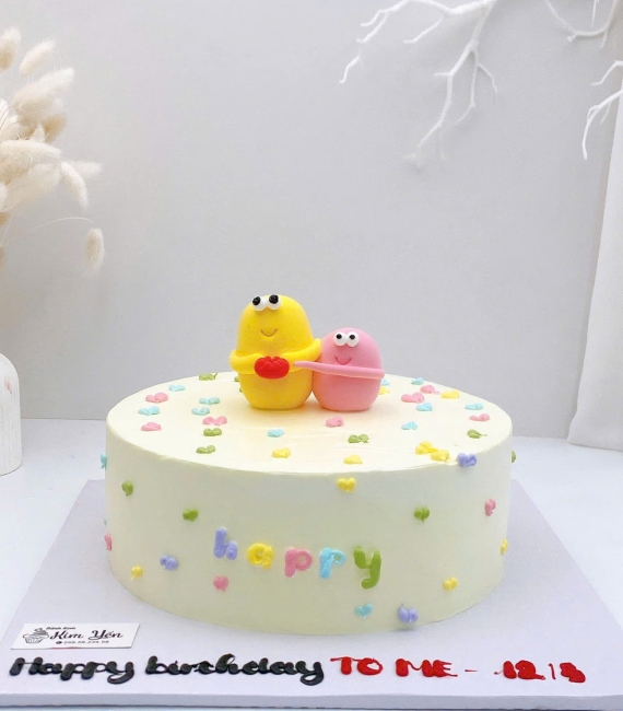 Bánh kem style Hàn Quốc nhây bựa nhóm bạn thân 