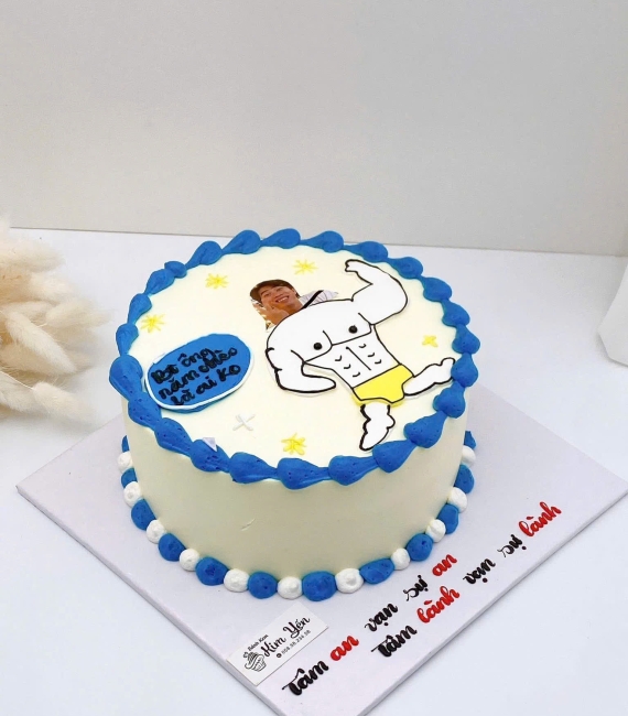 Bánh kem style Hàn Quốc vẻ hình nhây bựa hot 2026