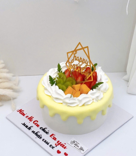 Tổng hợp mẫu bánh kem trái cây đẹp 2026