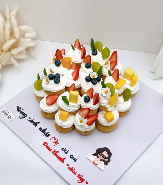 Bánh su kem hot tại Cao Lãnh