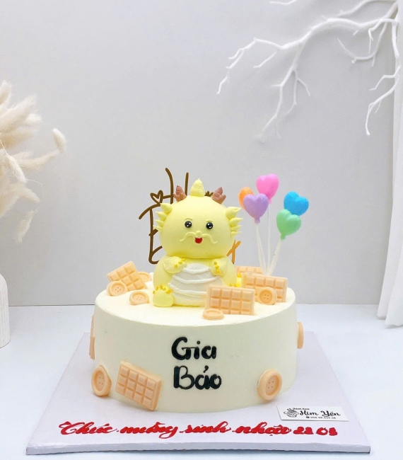 Tổng Hợp Bánh kem style Hàn Quốc tặng bé trai