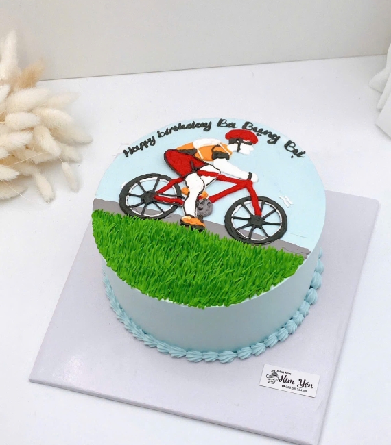 Bánh kem style Hàn Quốc vẻ hình chibi dành cho nam