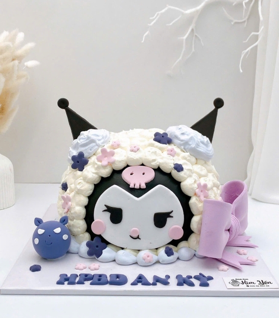  Bánh kem dành cho bé gái KÔ RÔ MI LÊN 5 TUÔI 