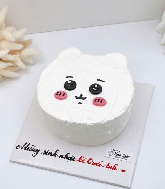 Bánh kem style Hàn Quốc vẻ hình chibi đáng yêu 