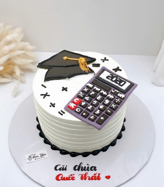 Bánh kem dành cho nữ mấu bánh tốt nghiệp 2026